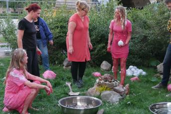 State of aggregation 2, ritual, trasnformation, sacrifice, Su En Butoh Cie, Uppsala, Haglund Skokla