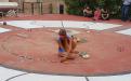 Magic Circle, joy of weaving, sustainability, colorful, games and fun in performanceart