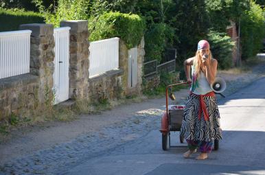 Haderlumpen, Alte Sachen, Resourcen, Performance, Vogefrei, Darmstadt, 2015