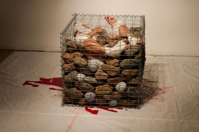 boxes series, state of aggregation, cyclic, Su En Butoh Cie, Haglund Skola, Köttinsopektionen, Uppsala