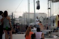 Public Restroom, life installation, limits and border, intimacy, exposure, redplexus, precis de desordre de urbain, Marseille