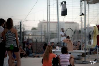 Public Restroom, life installation, limits and border, intimacy, exposure, redplexus, precis de desordre de urbain, Marseille