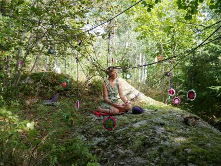 human interventions in nature, transciency, performance, landart, Art Lab