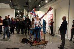 Joy of Weaving, upcycling, sustainable art, what remains, dfbrl8r, TextileUpArt