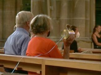 Can youz hera me, communication in time of corona, June 2021, Munich, St. Pau's Cathedral