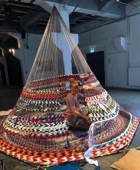 Tuwas Tipi - woven narratives, collective memory, interactive performance, women, crafts and stories